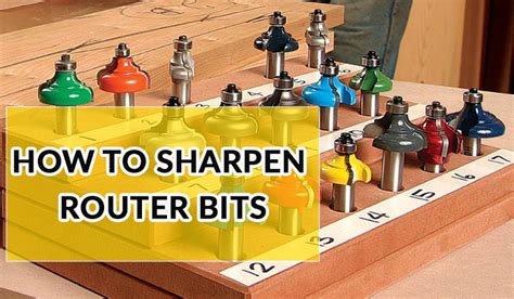 sharpening router bits by hand